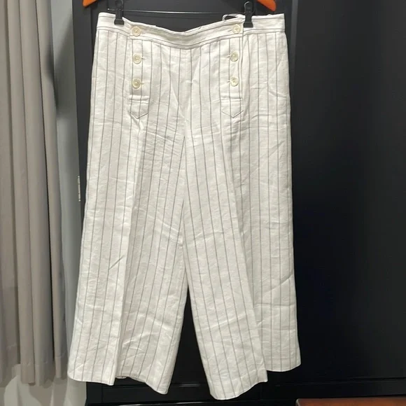 Ralph Lauren wide pants Size:12 ankle length - Picture 1 of 5